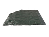 2 Seater Outdoor Swing Cover Sunscreen Rainproof PE Patio Swing Chair Cover with Double Zipper V1294-YM0710-3111230291111