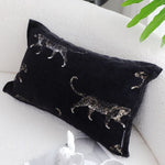 SOGA 35cm Black Throw Pillow Elegant Decorative Cushion Living Room Modern Home Decor FRENCHCUSHION331