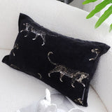 SOGA 35cm Black Throw Pillow Elegant Decorative Cushion Living Room Modern Home Decor FRENCHCUSHION331