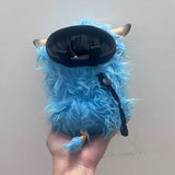 Blue Highland Cattle Chalk Bag Rock Climbing Equipment V1261-BLUEHIGHLANDCATTLE001