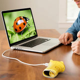 1000X Handheld Microscope - 1080P Mini Pocket Digital Microscope Yellow V1263-JX-7343-1