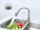 Brass Single Handle Pull Down Brushed Nickel Kitchen Sink Faucet V1294-YM0901-JY16046-02