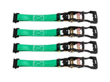 Wheel Chock Tie-Down Kit, Chock-Style Trailer Tie Down Strap, Car Tie Down Kit with Buckle, Break V952-CLJGTJ2LDXKKJLXJW001V0