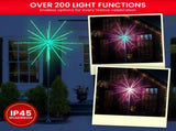 Christabelle Large 2.7m Outdoor Christmas Light Starburst Display Decoration SC1