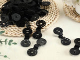 400 Pcs Black Shade Cloth Plastic Clips Round Sunshade Net Fixing Clip Fabric Clips for Garden Anti V1258-DP02-C-2253