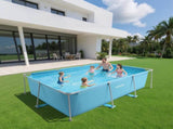 Frame Above Ground Swimming Pool, 3 x 2 x 0.762 m Rectangular Steel Metal Frame, Large Rectangle V952-KJYYC10FT6FTP9KKK001V0