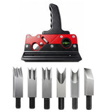 Multi-Blade Woodworking Chamfer Plane - Hand Planer for Edge Trimming & Corner Flattening, V1107-146-79529
