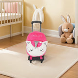 Lightweight Backpack Trolley, Multi-Color, Telescopic Handle, Detachable Wheels, for Bags V1369-AZ3-W-13113