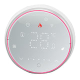 Smart Home Thermostat Wireless Smart WiFi Voice APP Controlled Thermostat with Round Base for Water V1294-YM0901-3114230117012