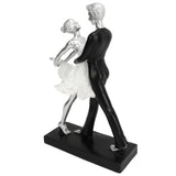 Couple Dancing Sculpture Modern Simple Innovative Resin Hand Crafted Couple Dancing Abstract Statue V1294-YM0706-3115230054911
