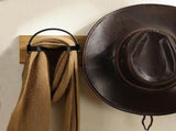Elegant Styles Curved Shape Metal Hat Display Wall Installation Home Storage Systems V1192-AZ-W-23537