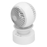 USB Desk Fan Desktop Automatic Shaking Head Electric Fan Mini Fan Desktop Table Fan with Light for V1294-YM0901-3113210084811