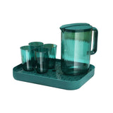 2000ml Refrigerator Cold Water Bottle, Iced Beverage Dispenser, Jug Cup Tray Combo Complete Set, V1370-AZ4-09017