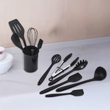 11pcs Kitchen Utensil Set Silicone Heat-Resistant Non-Stick Kitchen Utensils kit V63-828121