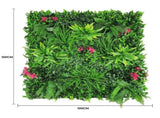 Flowering Lilac Vertical Garden / Green Wall UV Resistant 100cm X 100cm Panel V637-DP1156482