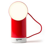 Lexon Orbe Portable Led Lamp With Moving Head PANTONE - 2035 Red V398-LD-LH88PT-R
