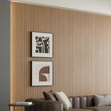 2 Pack Peel and Stick Oak Wood Slat Feature Panels 300x40cm Each DIY TV Headboard PVC Decor V1188-ZXY-131-790