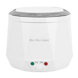 1.6L Mini Portable Electric Rice Cooker Rice Cooking Tool for 12V Car Use White V1294-YM0901-3113200060711