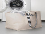 10 IKEA-style quality tote bags, shopping bags, large, polypropylene, 68 x 36 cm, light beige, V1188-MS-313-0497
