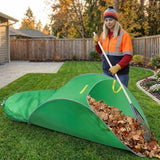 215*80cm Leaf Collector,Extra Large Portable Pop Up Leaf Bags, Foldable Leaf Pick Up Tools, Reusable V1107-119-28850-GRN2