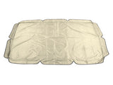 Swing Canopy 600D Silver Coated Oxford Cloth Waterproof Swing Top Cover for Outdoor Beige V1294-YM0718-3111220248013