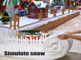 Christmas Snow Cover Blanket Artificial Cotton Blanket for Christmas Tree Skirts Backdrop V1294-YM0717-10118814
