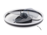 Ceiling Fan Light 6 Speed Remote Control 3 Color LED Ceiling Fan Lamp for Living Room 110V V1294-YM0521-3113230062311