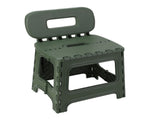 Folding Step Stool PP Thickened Portable Small Kids Step Stool with Handle for Outdoor Camping V1294-YM0901-3116240023213