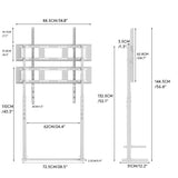 Universal TV Stand Base for 32-100 Adjustable Floor Mount V178-66766