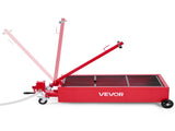 Low Profile Oil Drain Pan, 75.7 L Capacity, Rolling Oil Drain Pan with Manual Pump, 2.2 m Hose & T V952-SDWSPYCJS20GXVX4S001V0