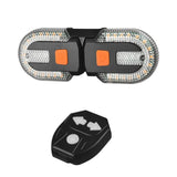 Wireless Bike Turn Signal Tail Lights with Remote Control USB Rechargeable LED Safety Light V1366-AZ2-W-11674