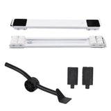 Universal Appliances Pulley Bracket 300KG Load Bearing Retractable Moving Rollers Base with Pry Bar V1294-YM0717-3113220182311