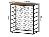 Levede 30 Bottles Wine Rack 6 Tiers Wine Shelves Holder CH1167-AU