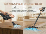 4-in-1 cordless vacuum cleaner, 50000RPM motor, 10000Pa suction, 180&deg rotating brush head, dual V1232-XCQ-4HY-001
