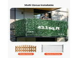 Ivy Privacy Fence, 39 x 158in Artificial Green Wall Screen, Greenery Ivy Fence with Mesh Cloth V952-WLSRZZWQ1J39NK3IBV0