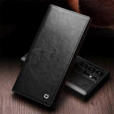 Compatible with Samsung Galaxy S24 Ultra Mobile Case Wallet Case Flip Stand Phone Protection Genuine V1237-ZY-203-3932