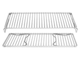 Folding Campfire Grill Portable Stainless Steel Barbeque Cooking Rack Grate Grid V1294-YM0901-3111200229711