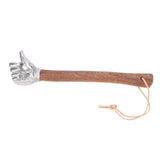 Hand Hammer Wooden Handle Stainless Steel Head Multifunctional Hammer for Construction Gardening V1294-YM0901-3114250063912