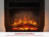 Dimplex 1.5kW Mini Taylor Suite Optiflame Electric Fireplace w/ LED Flame Effect TYL15-AU