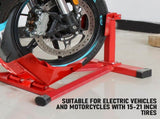 Heavy-Duty Motorcycle Motorbike Front Wheel Chock Lift Stand Vehicle Wheel Chock Clampsfor Trailer V985-MOTORCYCLEWHEELSTAND