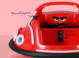Kids Ride On Car Bumper Electric Ride On Cars Light Remote Angry Birds Sticker Red RCAR-BUMPER-RD