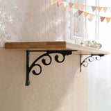8Pcs L Shaped Angle Bracket Multifuntional Brace Shelf Decorative Shelf Wall V1366-AZ2-W-15782