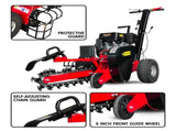 Ducar Trench Digger 457cc 18HP 4-Stroke Key Start, Petrol Trencher Machine TDG-GBT-150E-RD