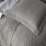 Bianca Zaria Taupe Embroidered Bedspread Set King V442-BCA-BEDSPREAD-ZARIA-TAUPE-KI