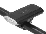 3LED Bike Light Adjustable Waterproof Bicycle Headlight with Battery Display USB Charging for Road V1294-YM0523-3119210258711