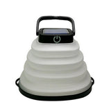 2Pcs Collapsiable Solar Lamp -Black and Green V1263-JX-7438
