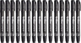 12x Artline Supreme Permanent Markers 0.4mm - Black Bulk Pack V563-4549441009419