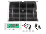 40W 18V Monocrystalline Silicon Flexible Solar Panel with 50A Solar Charge Controller with Dual USB V1294-YM0901-3114210079611