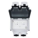 WiFi Smart Wall Electrical Socket Ip66 Waterproof Israel Standard Power Socket With Cover 16A 110 to V1294-YM0703-3114230076712