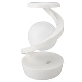 Modern Spiral Bedside Lamp Innovative 3D Visual Levitation Ball Wireless Charging LED Table Lamp for V1294-YM0901-3119240082611